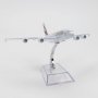 Еърбъс 380 самолет модел макет Airbus Emirates метален авиокомпания летище рекламен полет лайнер, снимка 5