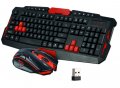 геймърска безжична клавиатура и мишка HK8100, снимка 6