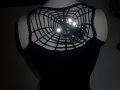 Черен спортен потник с паяк на гърба , снимка 2