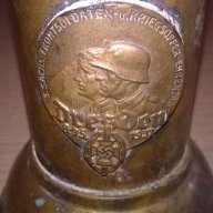 хитлериска антика-немска запалка-ретро-17х9см-внос швеицария, снимка 7 - Антикварни и старинни предмети - 18039160