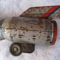 Стара метална играчка ракета Holdraketa., снимка 4 - Колекции - 13721381