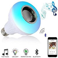  лампа с блутут Bluetooth Музикална крушка, снимка 2 - Полилеи - 23168099