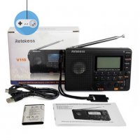 Портативно FM/AM/SW радио с MP3 player Retekess radio, снимка 4 - Радиокасетофони, транзистори - 24487086
