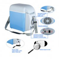 Хладилник за кола с функция за охлаждане и подгряване 7,5л., снимка 3 - Аксесоари и консумативи - 25254683