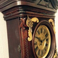 Стенен часовник Friedrich Mauthe от края на 19в. в стил Рококо, снимка 2 - Антикварни и старинни предмети - 13458709