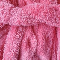 Плюшен детски халат в розово размер 104/110, снимка 4 - Хавлии и халати - 20282078