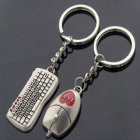 Двойка ключодържатели за влюбени - Клавиатура и мишка, снимка 7 - Други - 22559968