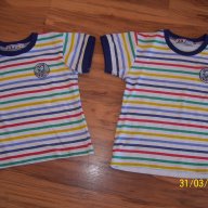 шарени тениски-размер-98-104, снимка 3 - Детски тениски и потници - 7112408