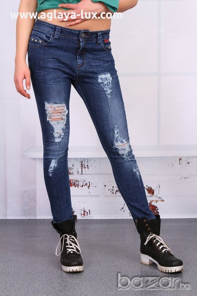 Страхотни дамски дънки, снимка 1