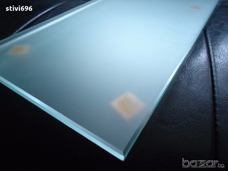 Стъклени рафтове за баня мат 8 мм , 50 см. / 15 см., снимка 1