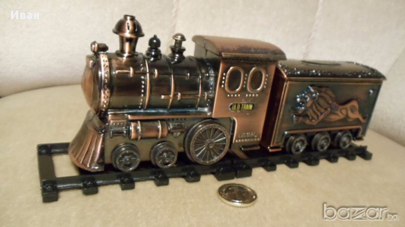 Влакче Old train с газова запалка, снимка 1