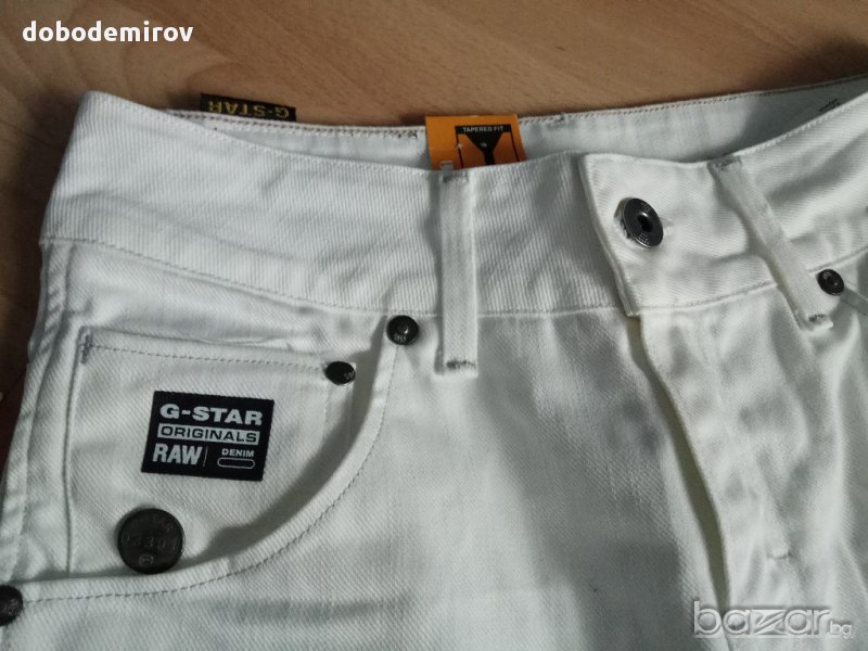 Нови дънки G-Star ARC loose TAPERED - white оригинал, снимка 1