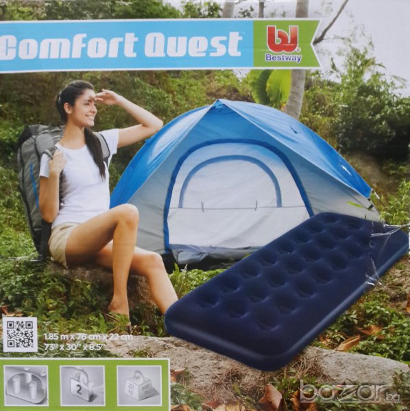 Надуваем матрак ( дюшек - нова стока) Bestway 183х76х22 см, снимка 1