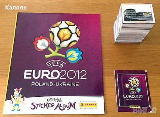 Албум за стикери на Евро 2012 (Панини), снимка 2 - Колекции - 17552294