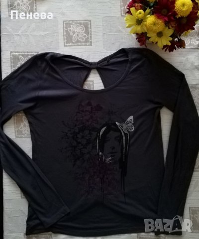 Дамска блуза с отворен гръб, снимка 2 - Блузи с дълъг ръкав и пуловери - 25344081