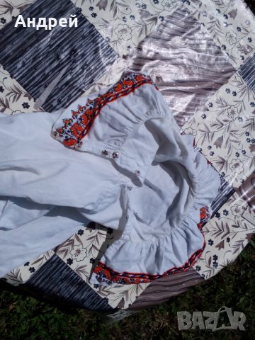 Стара женска етно риза, снимка 6 - Антикварни и старинни предмети - 25937455