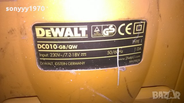 dewalt-made in germany-строително радио-внос англия, снимка 15 - Ресийвъри, усилватели, смесителни пултове - 23429379