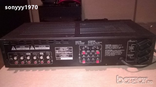 pioneer-stereo amplifier-made in japan-внос швеицария, снимка 10 - Ресийвъри, усилватели, смесителни пултове - 19699524