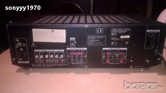 Sony stereo receiver str-de225-внос швеицария, снимка 8 - Ресийвъри, усилватели, смесителни пултове - 13205591