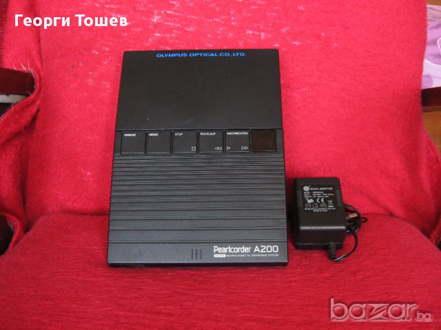 Продавам телефонен секретар, модел - "Pearlcorder - A200", на фирмата - "OLYMPUS OPTICAL CO.LTD".