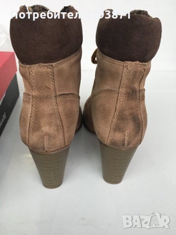 Естествена кожа велур боти Maria Mare номер39, снимка 8 - Дамски боти - 24291447