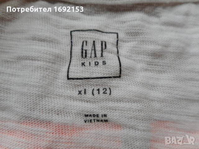 2 тениски GAP и TCM 152см за 5лв, снимка 6 - Детски тениски и потници - 25993771