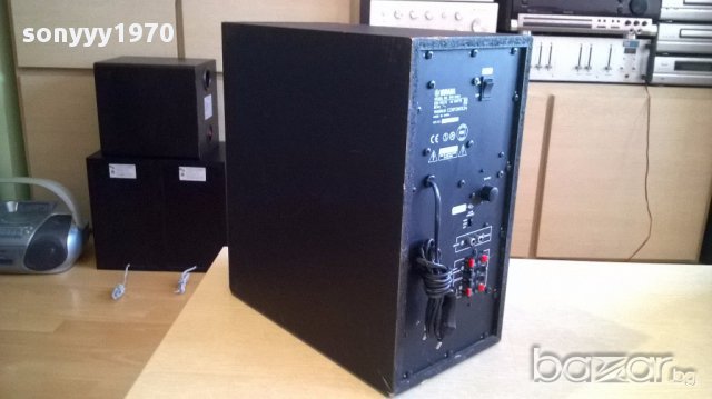 Yamaha sw-p201 powered subwoofer-39х39х20см-внос швеицария, снимка 13 - Тонколони - 17747745