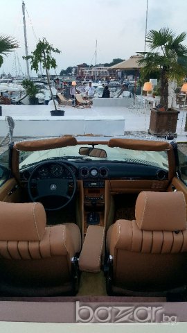 Ретро автомобил Mercedes 380 SL под наем, снимка 7 - Автомобили и джипове - 17673034
