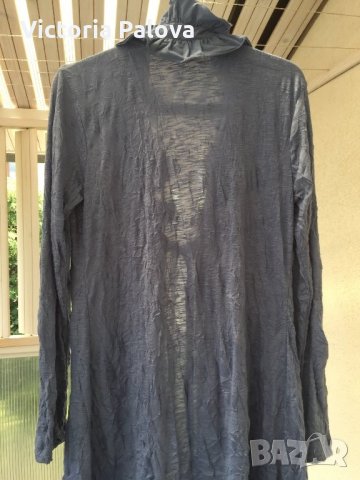 Красива жилетка-наметало DREEMSTAR без закопчаване, снимка 5 - Туники - 22332122