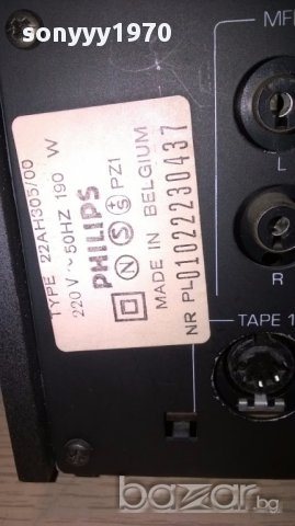 Philips 22ah305/00-amplifier-190w-made in belgium-внос швеицария, снимка 11 - Ресийвъри, усилватели, смесителни пултове - 14591118