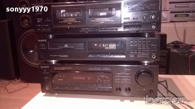 Sony receiver+sony deck+sony cd-внос швеицария, снимка 5 - Ресийвъри, усилватели, смесителни пултове - 14025391