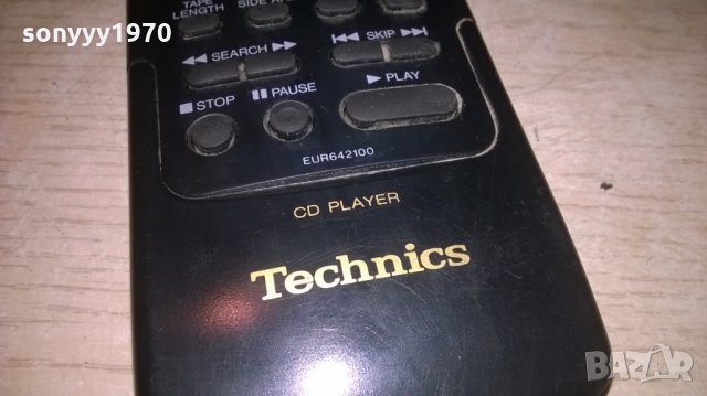 technics cd player remote eur642100-made in germany, снимка 3 - Други - 24907441