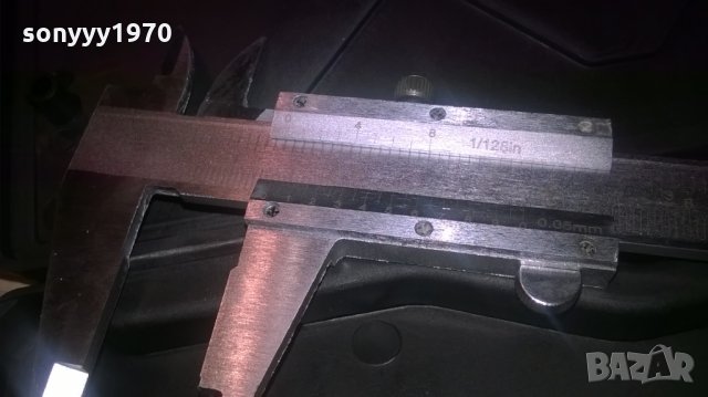 Метален шублер 23см с кутия-внос швеицария, снимка 9 - Шублери - 23324021