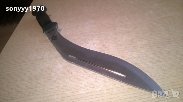 кукри-крив нож-мачете-ретро колекция-масивен нож-45х5см, снимка 10 - Антикварни и старинни предмети - 22566553