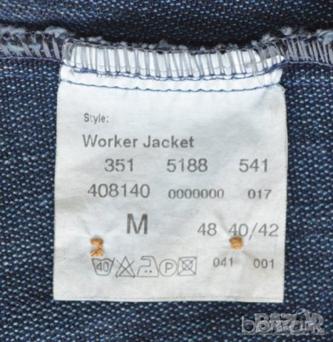 Mustang Jeans дамско дънково яке синьо месингови копчета , снимка 6 - Якета - 21721774