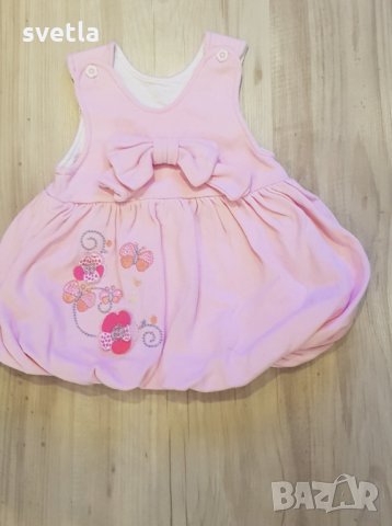Бебешка рокля за 6м сладка бебка, снимка 2 - Бебешки рокли - 23357077