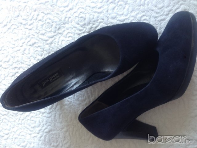 Тъмно-сини обувки,Paul Green, снимка 1 - Дамски ежедневни обувки - 21337794