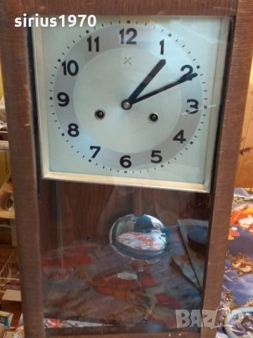 Красив немски часовник Хамбург американ, снимка 1 - Антикварни и старинни предмети - 26195593