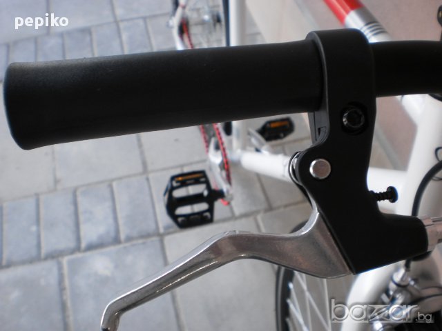 Продавам колела внос от Германия шосеен велосипед сингъл спиид фикс One-1 28 цола модел 2014г, снимка 9 - Велосипеди - 10068382