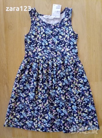 нова рокля H&M, 6-8г, снимка 1 - Детски рокли и поли - 22802148
