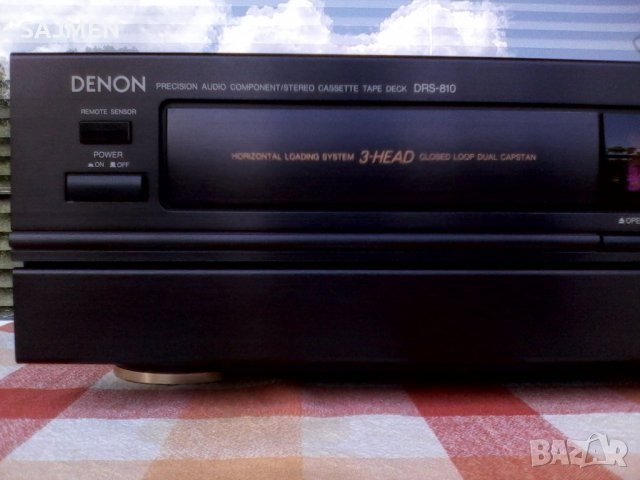 Denon DRS-810,BLACK  дек, снимка 4 - Аудиосистеми - 21695049