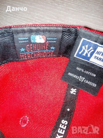 Шапка с козирка-New york yankees.Нова!Намаление!, снимка 9 - Шапки - 21702263