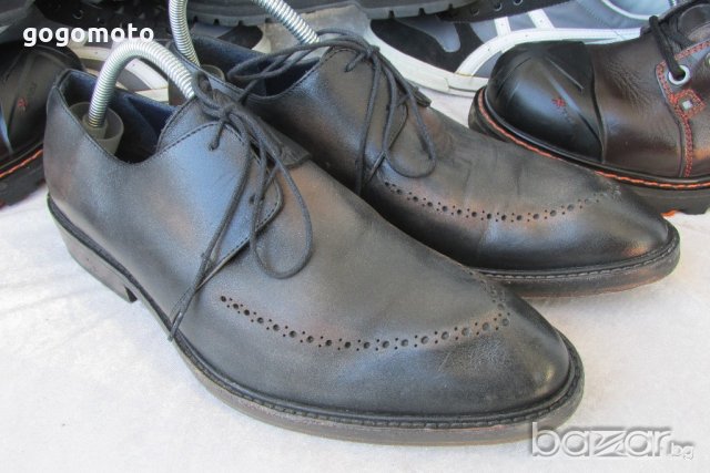 КАТО НОВИ HARDY original VERO CUOIO, made in MEXICO, N- 42 - 43, 100% естествена кожа и отвън и от, снимка 10 - Ежедневни обувки - 21194489