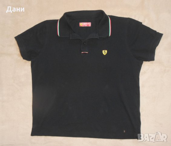 Мъжка тениска Scuderia Ferrari Men's Classic Polo, снимка 4 - Спортни дрехи, екипи - 25792324