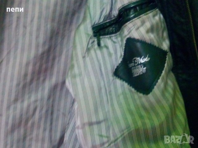 Кожено яке дизайнерско, снимка 5 - Якета - 24722115