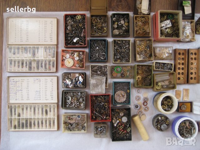Части за стари ръчни часовници, снимка 2 - Антикварни и старинни предмети - 19592030