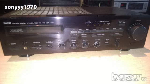 yamaha rx-450 receiver/japan-внос швеицария, снимка 6 - Ресийвъри, усилватели, смесителни пултове - 10712322