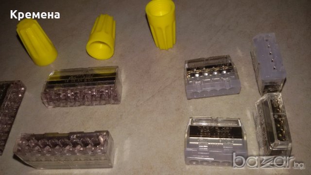 свързващи клеми (бързи връзки) WAGO,  редови клеми WAGO, снимка 5 - Други инструменти - 19707950