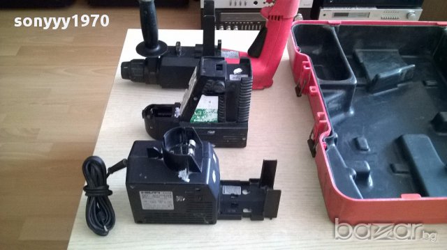 Hilti-перфоратор+батерия+зарядно-внос швеицария, снимка 12 - Бормашини - 17082372