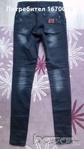 Черни дънки NF, снимка 2 - Дънки - 19297046